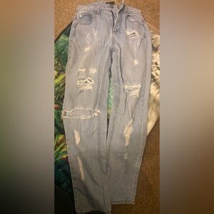 Forever 21 Light Blue Denim Pants